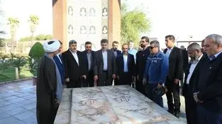 بازدید معاون وزیر دادگستری از شرکت فولاد خوزستان؛ تعامل و همدلی برای عبور از موانع تولید
