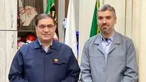 دیدار قائم مقام مدیرعامل فولاد خوزستان با فرمانده حوزه مقاومت بسیج شهید بقایی

