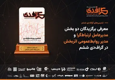 معرفی برگزیدگان دو بخش مدیرعامل ارتباط‌گرا و مدیر روابط‌عمومی اثربخش در گراف‌دی ششم