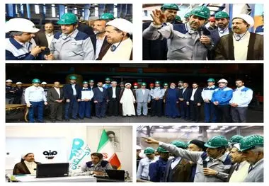 بازدید رئیس کل دادگستری استان خراسان رضوی از فولاد سنگان

