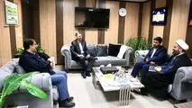 دیدار نماینده آستان قدس رضوی در خوزستان با قائم مقام مدیرعامل فولاد خوزستان

