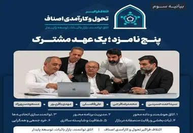 گزارش تصویری انتخابات هیات رئیسه اتاق اصناف تهران