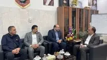 دیدار مدیرعامل شرکت فولاد خوزستان با دادستان عمومی و انقلاب استان خوزستان

