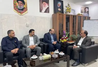 دیدار مدیرعامل شرکت فولاد خوزستان با دادستان عمومی و انقلاب استان خوزستان

