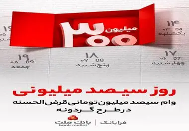 افزایش دو برابری شانس برنده شدن در طرح گردونه بانک ملت ویژه پایان سال


