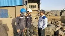 بازدید دکتر علی رسولیان، مدیرعامل فولاد سنگان از خطوط انتقال سنگ و سنگ شکن ( کراشر) این شرکت واقع در معادن سنگ آهن سنگان

