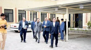 بازدید معاون وزیر ارشاد از ساختمان جدید اداره کل فرهنگ و ارشاد اسلامی استان خراسان رضوی