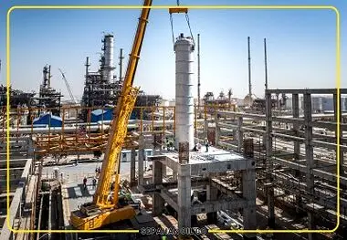 دستاورد فنی چشمگیر نفت سپاهان در مسیر تولید روغن فرایند سبز؛ نصب تجهیزات اکستراکتورهای پروژه TDAE در پالایشگاه نفت سپاهان