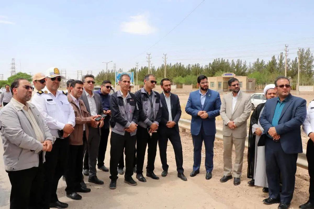 در راستای مسئولیت‌های اجتماعی انجام گرفت؛ آغاز عملیات اجرایی نصب نیوجرسی در محور شرکت آلومینای ایران به شهر جاجرم