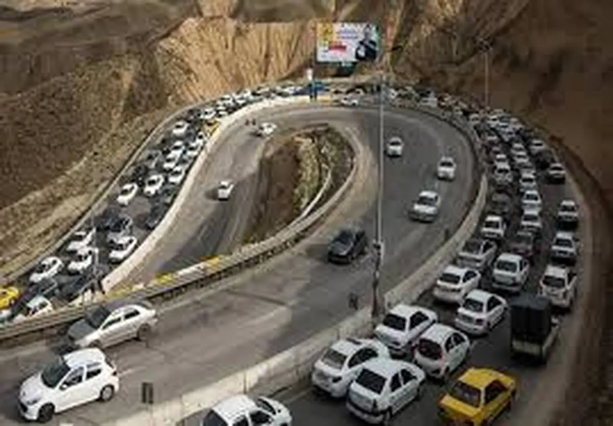 جاده چالوس مسدود شد
