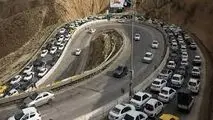 جاده چالوس مسدود شد
