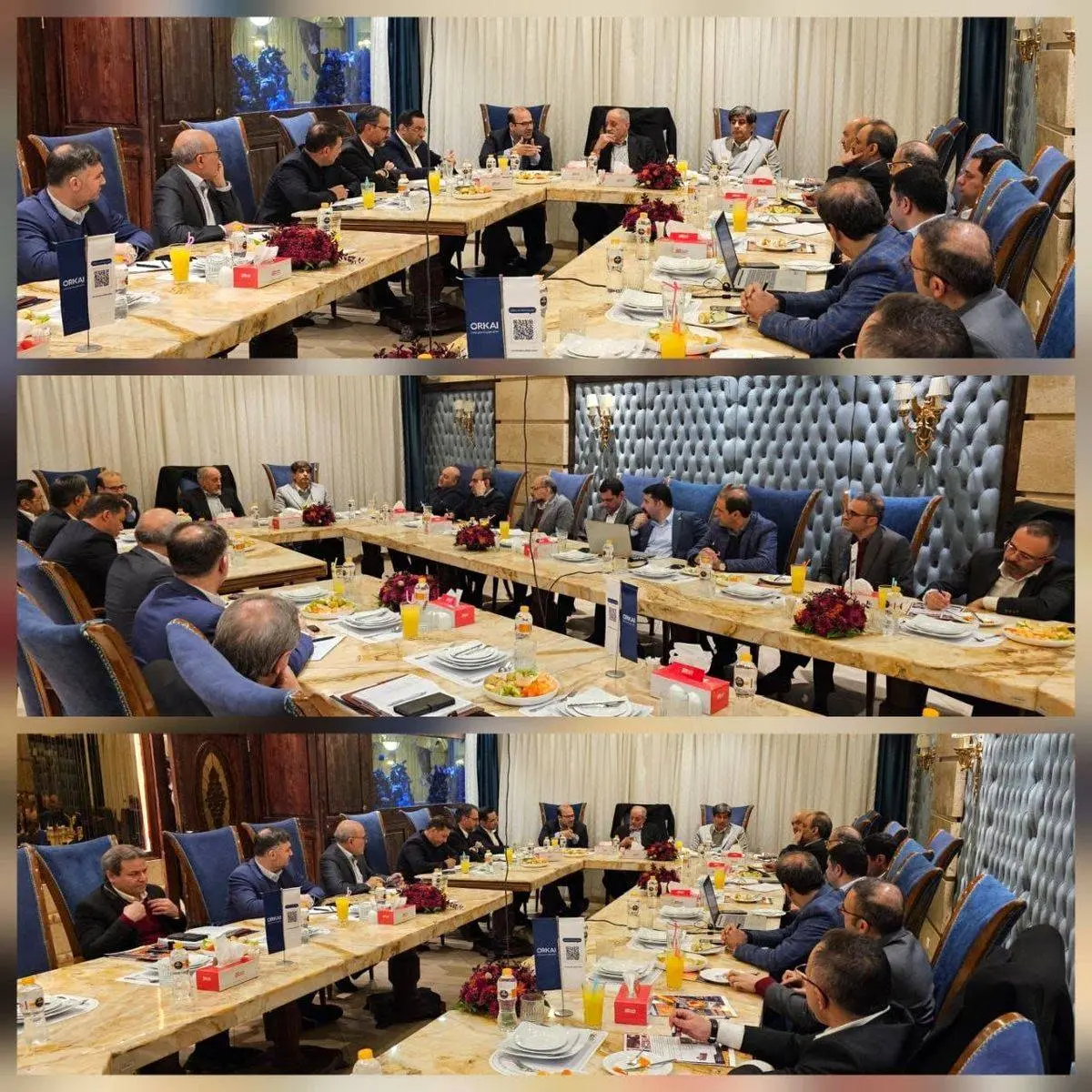 حضور مدیرعامل فولاد اکسین خوزستان در نشست تخصصی شرکت‌ های بزرگ فولادی کشور