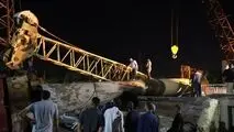 جزئیات حادثه سقوط جرثقیل پل در حال ساخت «شهدای خدمت» 

