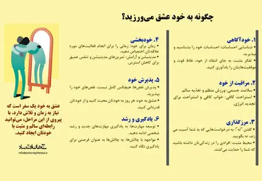 چگونه به خود عشق می ورزید؟