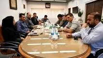 جلسه مشترک مدیرعامل و شورای اسلامی کار شرکت آلومینیوم ایران ( ایرالکو) 