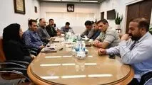 جلسه مشترک مدیرعامل و شورای اسلامی کار شرکت آلومینیوم ایران ( ایرالکو) 