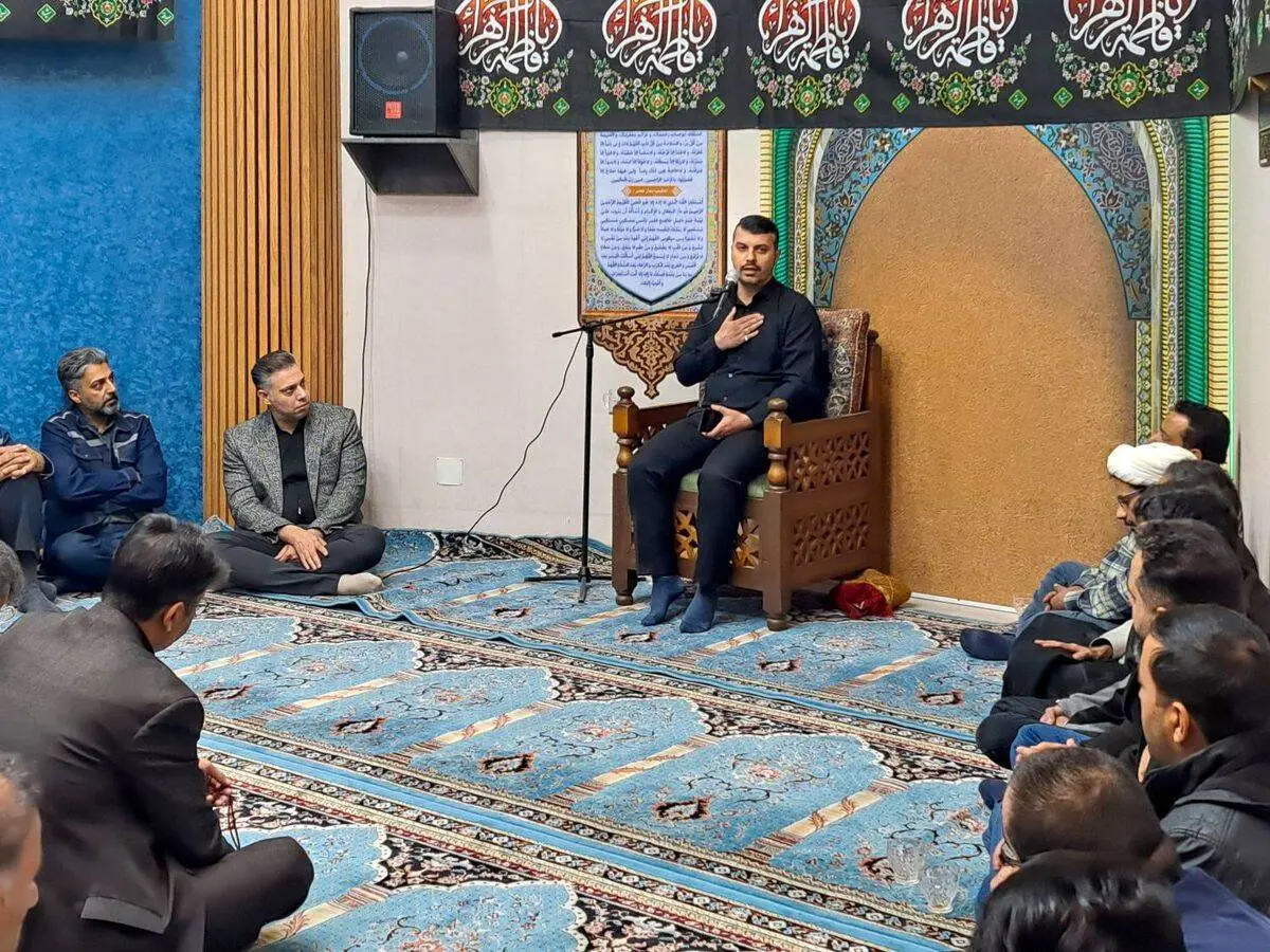 برگزاری ویژه‌برنامه سوگواری ایام فاطمیه در شرکت آهن و فولاد ارفع