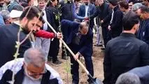 پویش کاشت ۱۵۳هزار نهال به یاد ۱۵۳ شهید مدرسه میناب آغاز شد