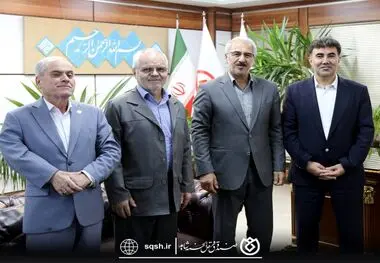 بازدید مشاوران رئیس بنیادشهید و امورایثارگران از صندوق قرض‌الحسنه شاهد