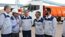 بازدید معاونین وتنی چند از مدیران و روسای فولادسنگان از پروژه های توسعه ای
