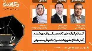 از مدیریت بحران تا هوش مصنوعی؛ سه کارگاه تخصصی در گراف دی ششم