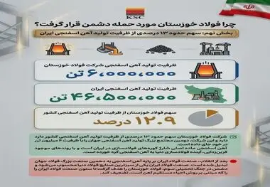 (بخش نهم: سهم حدود ۱۳ درصدی از ظرفیت تولید آهن اسفنجی ایران)