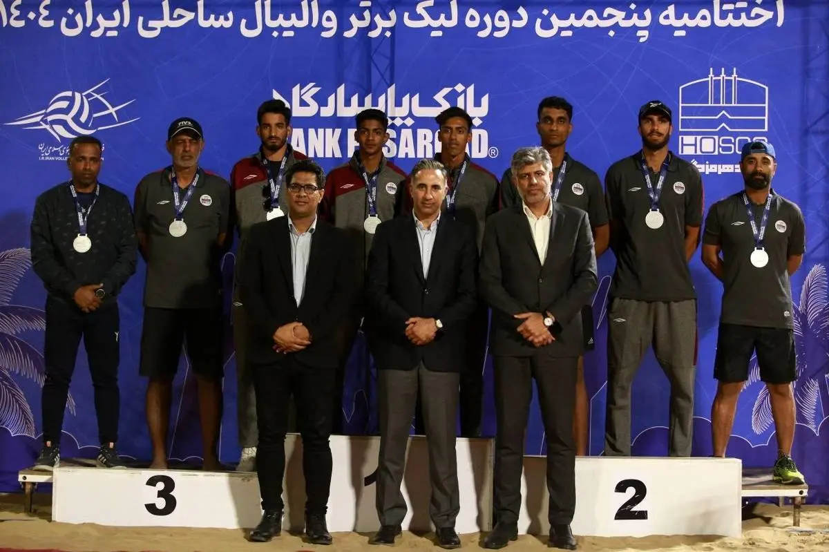 در لیگ برتر والیبال ساحلی کشور؛

فولاد هرمزگان بر سکوی نایب قهرمانی ایستاد