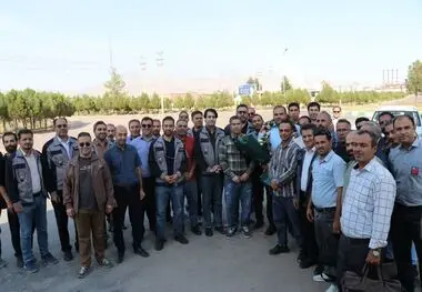 تجلیل از نایب‌قهرمان جهان مسابقات عشایری قرقیزستان در شرکت آلومینای ایران