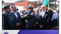 کارخانه احیا مستقیم شماره ۲ افتتاح شد