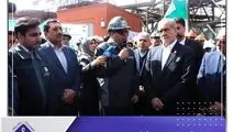 کارخانه احیا مستقیم شماره ۲ افتتاح شد