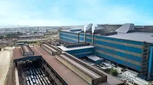 با نگاهی بر عملکرد فروردین هرمز مشخص شد؛ رشد تمام قد فولاد هرمزگان در تولید و فروش محصول