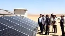 بازدید مدیرعامل شرکت آلومینای ایران از پروژه ساخت نیروگاه خورشیدی