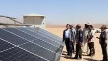 بازدید مدیرعامل شرکت آلومینای ایران از پروژه ساخت نیروگاه خورشیدی