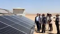 بازدید مدیرعامل شرکت آلومینای ایران از پروژه ساخت نیروگاه خورشیدی