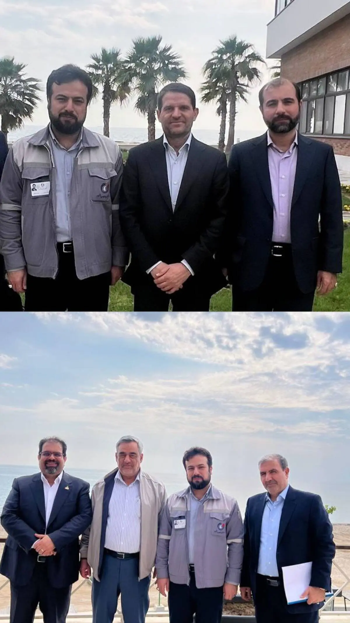 حضور معاونین وزیر نفت و مدیران عامل  شرکت ملی نفت،گاز و پترشیمی در پترشیمی زاگرس