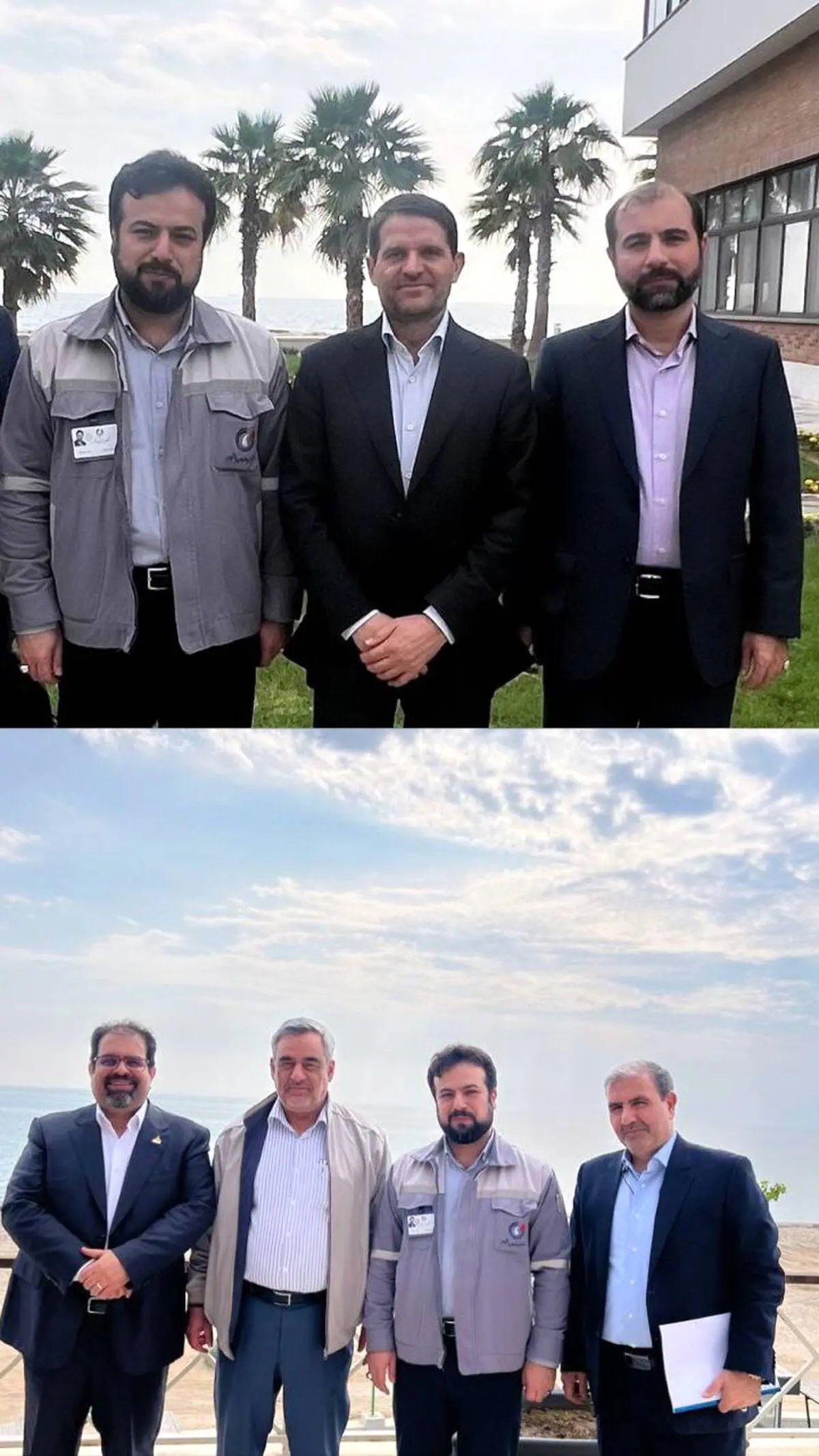 حضور معاونین وزیر نفت و مدیران عامل  شرکت ملی نفت،گاز و پترشیمی در پترشیمی زاگرس