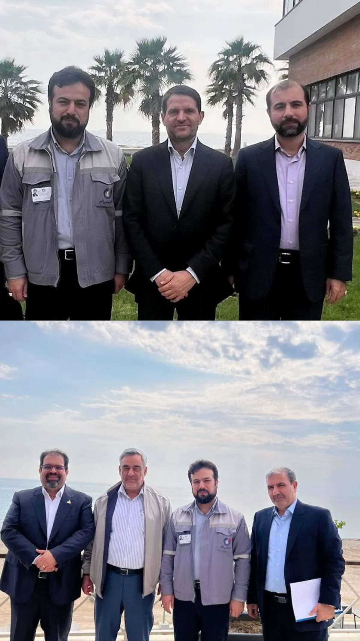 حضور معاونین وزیر نفت و مدیران عامل  شرکت ملی نفت،گاز و پترشیمی در پترشیمی زاگرس