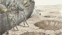 کاریکاتور - خام‌فروشی معدنی
