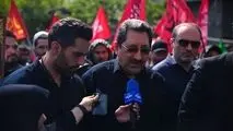 حضور وزیر صمت در آیین تشییع پیکر مطهر رهبر شهید امت