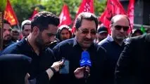 حضور وزیر صمت در آیین تشییع پیکر مطهر رهبر شهید امت