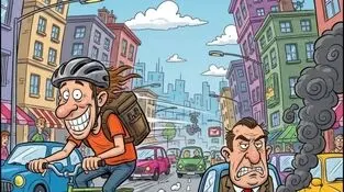 کاریکاتور ـ دوئلِ دودی