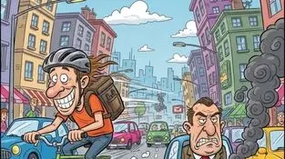 کاریکاتور ـ دوئلِ دودی