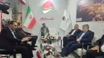 بازدید نماینده مردم اسدآباد در مجلس، رئیس هیأت عامل ایمیدرو و استاندار همدان از غرفه صبانور