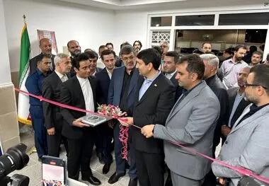 افتتاح مدرسه ۱۵ کلاسه چادرملو در اردکان