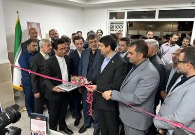 افتتاح مدرسه ۱۵ کلاسه چادرملو در اردکان