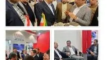 بازدید سرپرست سازمان ایمیدرو و مدیر مجتمع سنگ آهن سنگان از نمایشگاه ماینکس
