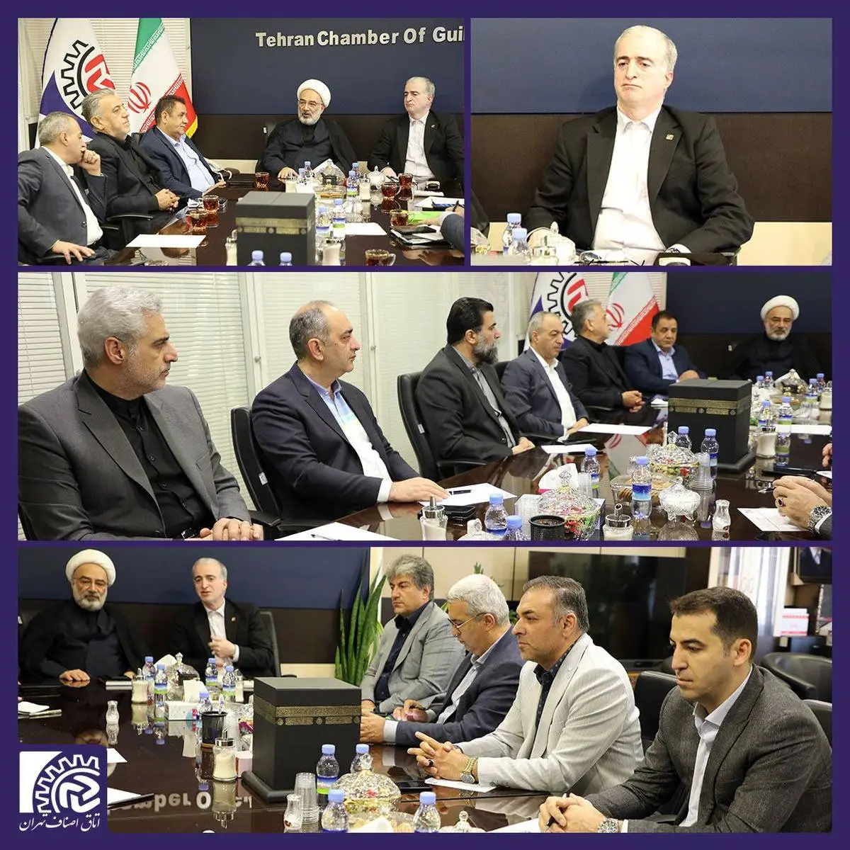 به میزبانی رئیس اتاق اصناف تهران برگزار شد؛نشست مشترک نمایندگان اصناف تهران و معاون قوه قضائیه و رئیس مرکز توسعه حل اختلاف