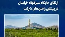 ارتقای جایگاه سبز فولاد خراسان در پیشانی راهبردهای شرکت