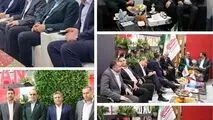 بازدید نماینده مردم اهواز از غرفه شرکت فولاد اکسین خوزستان و شرکتهای فولادی استان در نمایشگاه فولاد ۱۴۰۴