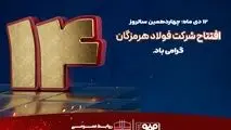 12دی ماه؛ چهاردهمین سالروز افتتاح شرکت فولاد هرمزگان گرامی باد